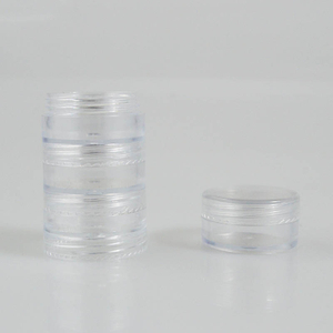Sample Sack 5g/10g Trial PS Container Cosmetics Packaging Trial Pack Mini Jar Small Plastic Jar