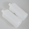 Natural White HDPE 32oz 1 Litre Containers HDPE Slant Shoulder Cylindrical Round Bottle