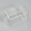 Wholesale 350ml 450ml 550ml 650ml PET Clear Plastic Square Lotion Pump Bottle