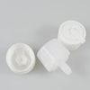 24/410 28/410 Plastic Screw Turret Cap White Flip Top Pour Spout Lid