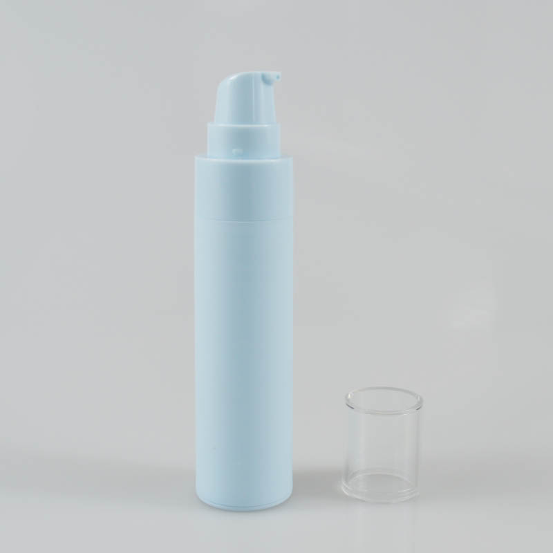 Airless cosmetic bottle structural design