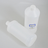 Natural White HDPE 32oz 1 Litre Containers HDPE Slant Shoulder Cylindrical Round Bottle