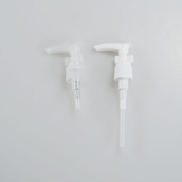 18mm 20mm 24mm PP Plastic Screw Lotion Dispenser Pump with Clip Lock for Shampoo and Body Lotion