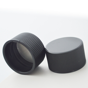 28mm 28/410 Thicker Cap Black PP Screw Cap Twist Cap with 2mm Thickness