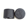 28mm 28/415 Black White PP CRC Child Resistant Cap with Heat Induction Foil Liner Hand Press CRC Bottle Cap