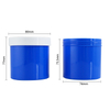 250g 8oz PP Jar Body Butter Cylindrical Jars with Screw Cap for Skin Care Moisturizers Packaging