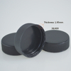 Thicker Lids 38mm 38/400 Neck Size Black PP Screw Cap Twist Cap with 2mm Thickness