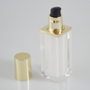 High End 50ml 1.6oz Square Shape Acrylic Lotion Bottle for Serum