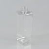500ml 16oz 28/410 PET Transparent Bottle Square Plastic Bottle