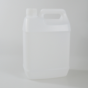 128oz 1 Gallon 4 Litre F-Style Jugs Natural Clear HDPE Container for Detergent Liquid Packaging