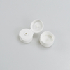 32/410 32mm Plastic Flip Top Cap Ribbed Smooth Surface Dispenser Snap Top for Shampoo Bottles 