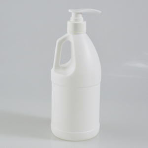 32oz 1Liter HDPE Round Jug 32/410 Plastic Hand Sanitize Plastic Pump Dispenser Bottle with Handle