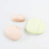 New Design 40ml HDPE Egg Shape Container Plastic Squeeze Plush Touch Feeling Sunscreen Bottle