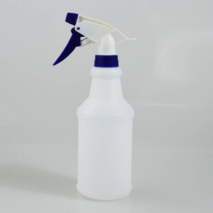 16oz 500ml 28/400 Natural White HDPE Containers HDPE Trigger Bottle with Scale