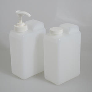 32oz F-Style Jugs Natural Clear HDPE F-Jug 38/400 with Plug and Cap Car Detail Bottles