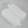 Natural White HDPE 32oz 1 Litre Containers HDPE Slant Shoulder Cylindrical Round Bottle