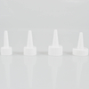 PP Plastic 20mm 24mm 28mm 32mm Natural & White Colored Plastic Ribbed Skirt Yorker Spout with Red Tip