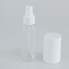 100ml PET Transparent Lotion Pump Bottle with PP Full Cover