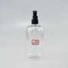 24/410 500ml 16 oz Clear PET Plastic Round Bottle 