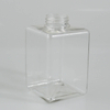 Wholesale 350ml 450ml 550ml 650ml PET Clear Plastic Square Lotion Pump Bottle