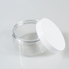 Wholesale 250ml 8oz PET Body Cream Jar Transparent Matte Frosted Plastic Jars for Cosmetics