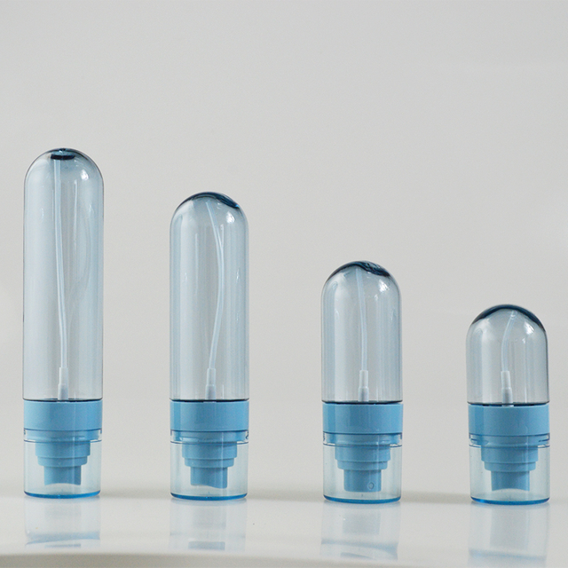 30ml 50ml 80ml 100ml PETG Transparent Round Cosmetic Fine Mist Sprayer Bottle Plastic Skin Care Spray Bottle