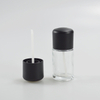 20mm Black Plastic Cap with Brush for Nail Polish Essential Oil Bottle