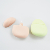 New Design 40ml HDPE Egg Shape Container Plastic Squeeze Plush Touch Feeling Sunscreen Bottle