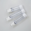 Luxury 15ml 30ml 50ml Plastic AS Clear Vacuum Pump Bottle Airless Pump Bottle for Skincare Cream Packaging 