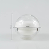 100g Acrylic Sphere Cream Jar 4oz Plastic Round Ball Shape Cosmetic Container