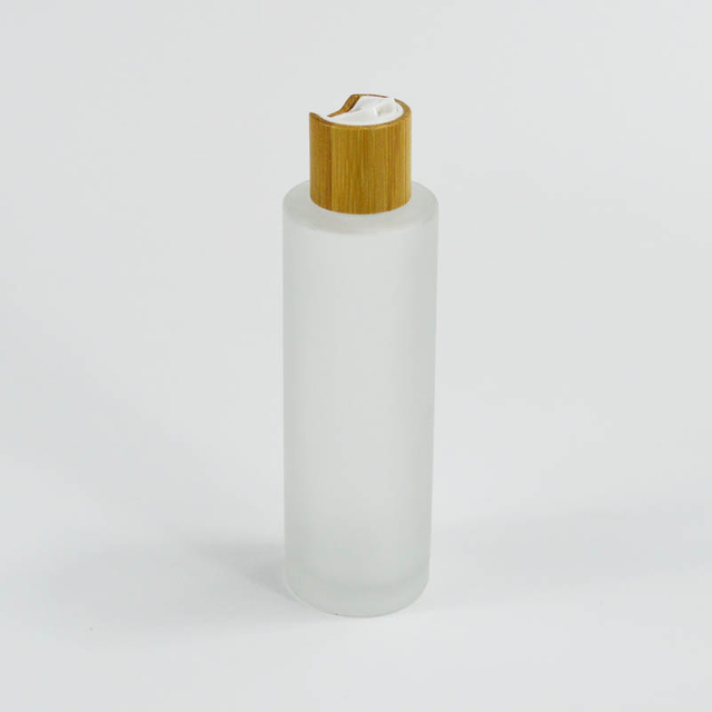 Factory Customized Bamboo Lid Disc Top Cap Bamboo Disc Dispensing Cap