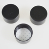 28mm 28/410 Black PP Plastic Screw Cap with Air Hole & Gas-permeable Membrane