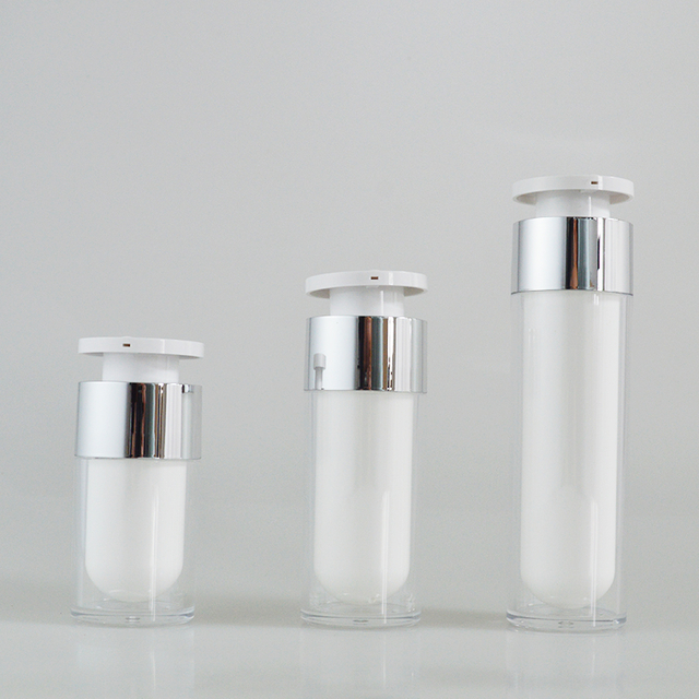 Luxury Skincare Packaging 15ml 30ml 50ml Acrylic Airless Lotion Pump Bottle