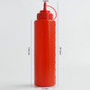 800ml Wide Mouth Plastic Squeeze Bottles with Caps for Ketchup BBQ Sauces Syrup Dressings Sauce Bottle