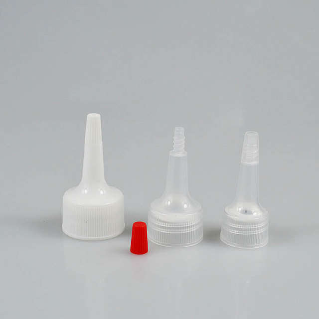 20/410 24/410 28/410 Point Nozzle Cap Twist Top Cap for Soft Plastic Sauce Squeeze Bottle