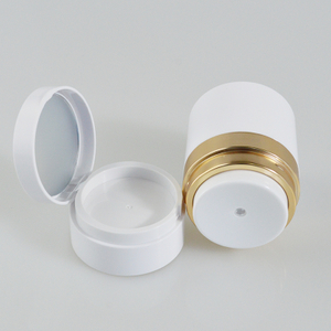 Wholesale Cosmetic Packaging Airless Jar 15g Airless Cream Jar with Mirror