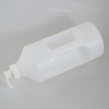 2L 64oz HDPE White Natural Plastic Bottle Refillable Large Plastic HDPE Gallon Bottle with Handle