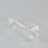 500ml 16oz 28/410 PET Transparent Bottle Square Plastic Bottle