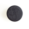 28mm 28/415 Black White PP CRC Child Resistant Cap with Heat Induction Foil Liner Hand Press CRC Bottle Cap