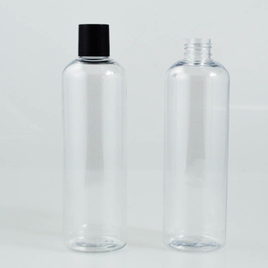 Wholesale 300ml 10oz PET Round Shoulder Clear Plastic Bottle