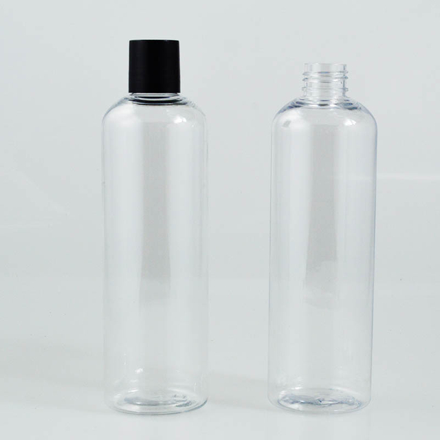 Wholesale 300ml 10oz PET Round Shoulder Clear Plastic Bottle