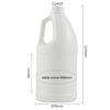 32oz 1Liter HDPE Round Jug 32/410 Plastic Hand Sanitize Plastic Pump Dispenser Bottle with Handle