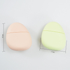 New Design 40ml HDPE Egg Shape Container Plastic Squeeze Plush Touch Feeling Sunscreen Bottle