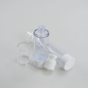 Luxury 15ml 30ml 50ml Plastic AS Clear Vacuum Pump Bottle Airless Pump Bottle for Skincare Cream Packaging 