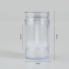 15g Transparent Deodorant Stick Container Bottle Cylinder Gel Twist Up Deodorant Stick Tube Packaging