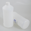Natural White HDPE 32oz 1 Litre Containers HDPE Slant Shoulder Cylindrical Round Bottle