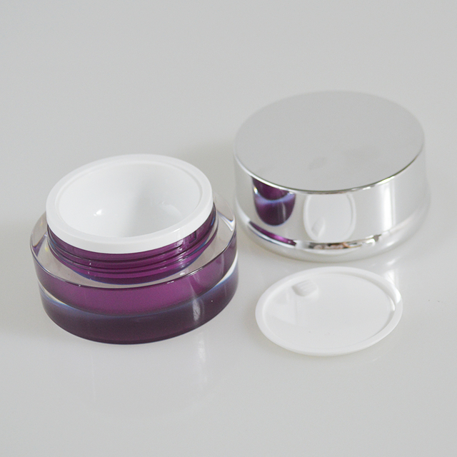 15g 30g 50g Luxury Acrylic Cream Jar Skincare Facial Cream Container