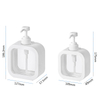 300ml 500ml 10oz 16oz Replaceable Lotion Bottle Hotel Pump Dispenser Shampoo Bottle Packaging