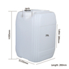 HDPE 20 Litre Jerry Can 5 Gallon Square Barrel Chemical Storage Container