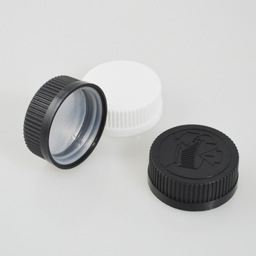 38/400 CRC Ribbed Cap Child Resistant Cap with Heat Induction Foil Liner